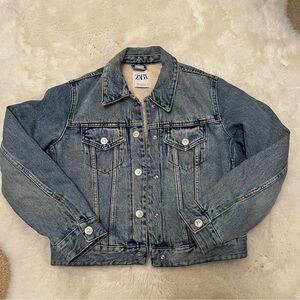 Zara Light Blue Denim Jacket
